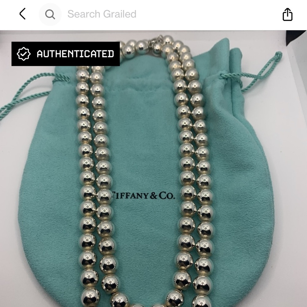 Authentic Tiffany & Co Hardwear Ball Necklace